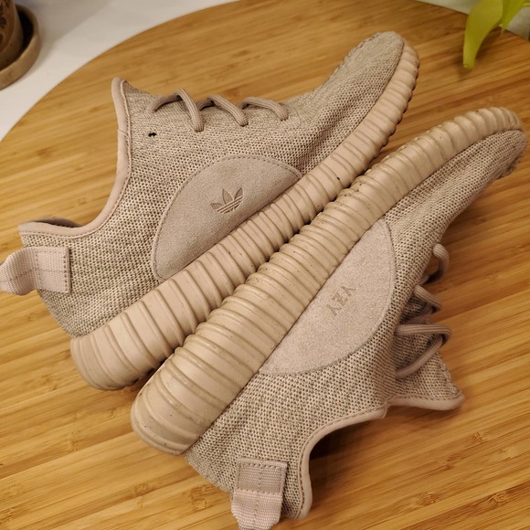 Adidas Yeezy Boost 350 (AQ2661) Oxford Tan Primeknit Sneakers Men 7.5 main image 4
